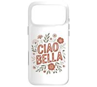Ciao Bella Vintage Italy Floral Minimalist Food Lover Tee Case for iPhone 17 Pro Max