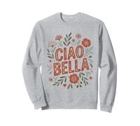 Ciao Bella Vintage Italy Floral Minimalist Food Lover Tee Sweatshirt