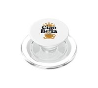 Ciao Bella Vintage Sun Coffee Italian Graphic PopSockets PopGrip for MagSafe