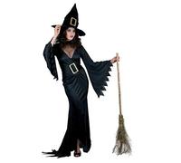 Ciao Black Witch costume disguise fancy dress girl woman adult (One size)