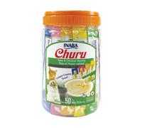 Ciao Churu 50 Pack Cat Treat - Tuna & Chicken Varieties
