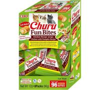 Ciao Churu Fun Bites Cat Treat - Chicken Recipe Wraps Chicken With Pumpkin Recipe