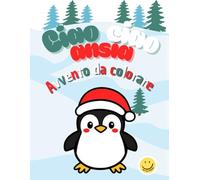 CIAO CIAO ANSIA - Calendario dell'avvento da colorare: Goodbye anxiety coloring book | Libro di Natale da Colorare