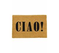 Ciao Doormat - Regular 60x40cm Artsy Mats Black 40cm x 60cm