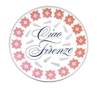 Ciao Firenze plate Pink one size