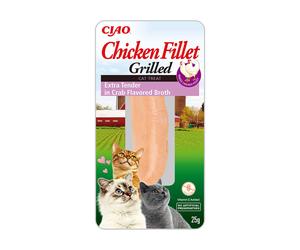 Ciao Grilled Chicken Extra Tender in Crab Flavoured Broth - 25g