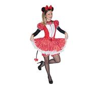 Ciao Hello Topina Pretty Mouse Costume Woman (Size S), Red/White