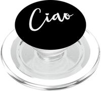 Ciao Italian Hello Goodbye Visit Italy Vacation Women's Ciao PopSockets PopGrip for MagSafe