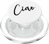 Ciao Italian Hello Goodbye Visit Italy Vacation Women's Ciao PopSockets PopGrip for MagSafe