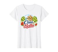 Ciao Italian Lemon Coastal Villa Bella Summer Vacation T-Shirt