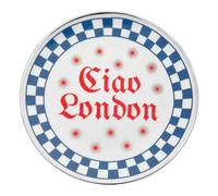 Ciao London plate Dark Blue one size