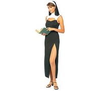 Ciao Nun Sexy Nun Costume Fancy Dress Girl Woman Adult One Size