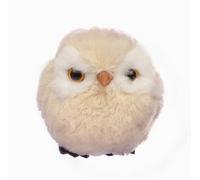 Ciao Owl Ball (Ø10cm) hanging Christmas decoration, beige