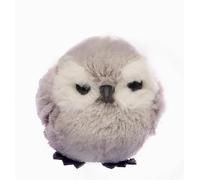 Ciao Owl Ball (Ø10cm) hanging Christmas decoration, grey
