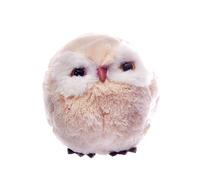 Ciao Owl Ball (Ø12cm) hanging Christmas decoration, beige