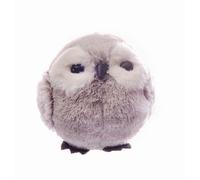 Ciao Owl Ball (Ø12cm) hanging Christmas decoration, grey