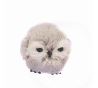 Ciao Owl Ball (Ø8cm) hanging Christmas decoration, grey