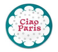 Ciao Paris plate Dark green one size