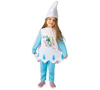 Ciao Smurfette costume disguise baby official Smurfs (Size 2-3 years) with cape