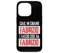 Ciao Sono Fabrizio Faccio Cose Da Fabrizio Personalizzato Case for iPhone 13 Pro
