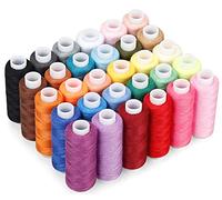 CiaraQ Sewing Threads Kits, 30 Colors Polyester 250 Yards Per Spools for Hand Sewing & Embroidery …