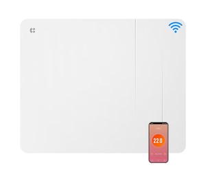 CIARRA 2000W WiFi Ceramic Panel Heater with Weekly Timer and PID CBHTD20A-W | Child Lock PID Temperature Control Open Window Detection and IP24 Splash-Resistant Design for Safer Everyday Home Heating