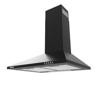 CIARRA 60cm Chimney Cooker Hood, 370m³/h,Ducting & Recirculation,CAB6201A
