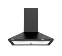 CIARRA 60cm Cooker Hood Black 370m³/h Ducting & Recirculation CAB6201A