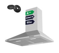 Cooker Hoods 60cm CBCS6201 Stainless Steel Chimney vent 600mm withCarbon Filters