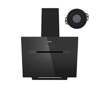 CIARRA ASB6736G Extractor Hood 60cm 700m³/h 4 Speeds Booster Function WIFI+APP Control Outdoor Extraction and Internal Circulation by Carbon Filter CBCF006