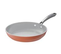 CIARRA Beyond Cookware Nonstick Ceramic Frying Pan,26cm PTFE&PFOA Free, Oven Safe, Compatible with All Stovetops, Orange CAFP26-O