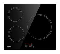 CIARRA CABBIH3-E Induction Hob - 3 Hob 5600 W - Built-In Hob - Touch Control - 9 Levels