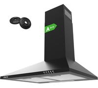 CIARRA Cooker Hood 60Cm CBCB6201 600Mm Kitchen Extractor Hood with Carbon Filter