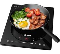 CIARRA Single Induction Hob 2000W, 8 Modes Sensor Touch Cooker,CBTIH1 | Portable Hob with Slim Design of 4.5cm | 3H Timer | Overheat Protection | Auto Off | Child Safety Lock