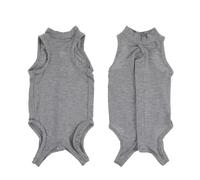 CIATBYYJ Dog Body Suits after Surgery Prevent Licking, Dog Surgery Suit for Recovery, Protective Dogs Recovery Suit for Female Spay & Male Neuter, Recoverys Suits for Pets Dogs Cats (Grey, L)