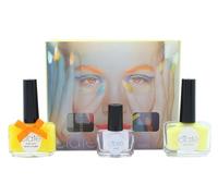 Ciate Corrupted Neon Manicure Megaphone Big Yellow Taxi Glitter Nail Polish Varnish Set