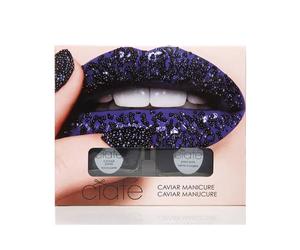 Ciaté London Caviar Manicure Set Black Pearls