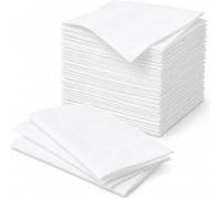 CIAVAR White Paper Napkins 30 x 30 cm, 1-Ply Soft & Strong Disposable Serviettes, Cocktail Napkins for Parties, Christmas, Halloween, Thanksgiving, Catering & Everyday Use (Pack of 1000)