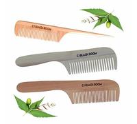 CIBLACK BOOM Combo3 is a testament to the artistry of grooming, presenting a set of premium organic green neem wooden combs that seamlessly blend style and functionality.