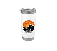 Cibola National Forest New Mexico Vintage Sunset Mountains Stainless Steel Insulated Tumbler