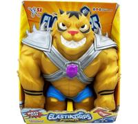 CICABOOM - Maxy Gold Tiger - Elastic Extendable Tiger Toy with Removable Armor (23 cm x 2 kg) - Elastikorps Fighter Extra Force - Children's Gift Idea (Gold Colour)