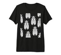 Cicada 2026 Invasion Funny Insect Spring Pattern Premium T-Shirt