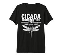 Cicada Brood Swarm Cicada Comeback Tour 2024 Entomologist Premium T-Shirt