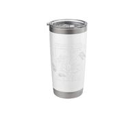 Cicada Comeback Tour 2024 Cicada Brood Swarm Entomologist Stainless Steel Insulated Tumbler