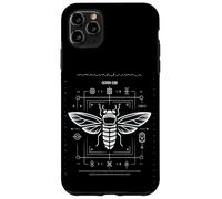 Cicada Cypher Morse Binary Code Puzzle Minimal Geek Chic Case for iPhone 11 Pro Max