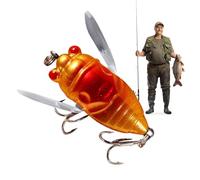 Cicada Fishing Catcher - Bass Fishing Attization - Cicada Fishing Lure, Water Attractant Bait, Fish Tackle Cica Fake Catch Lures