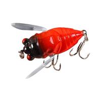 Cicada Fishing Lures in - Holographic Eyes Fishing Hard Lures | Bass Lures with Built-in Ball, Realistic Fishing Lures Set, Lure with Rotating Jigs pa
