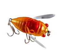 Cicada Fishing Lures in - Holographic Eyes Fishing Hard Lures | Bass Lures with Built-in Ball, Realistic Fishing Lures Set, Lure with Rotating Jigs pa