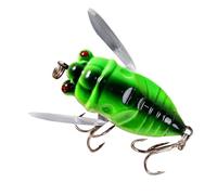 Cicada Fishing Lures in - Holographic Eyes Fishing Hard Lures | Bass Lures with Built-in Ball, Realistic Fishing Lures Set, Lure with Rotating Jigs pa