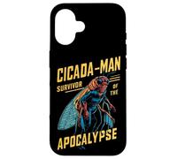Cicada-Man Survivor Of The Apocalypse Cicada Comic Hero Case for iPhone 16